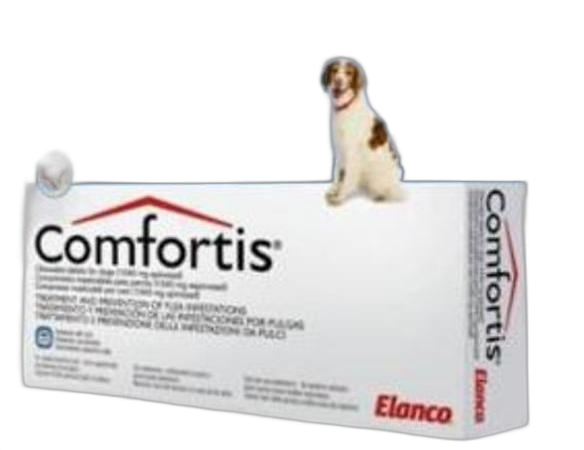 comfortis for dogs ticks