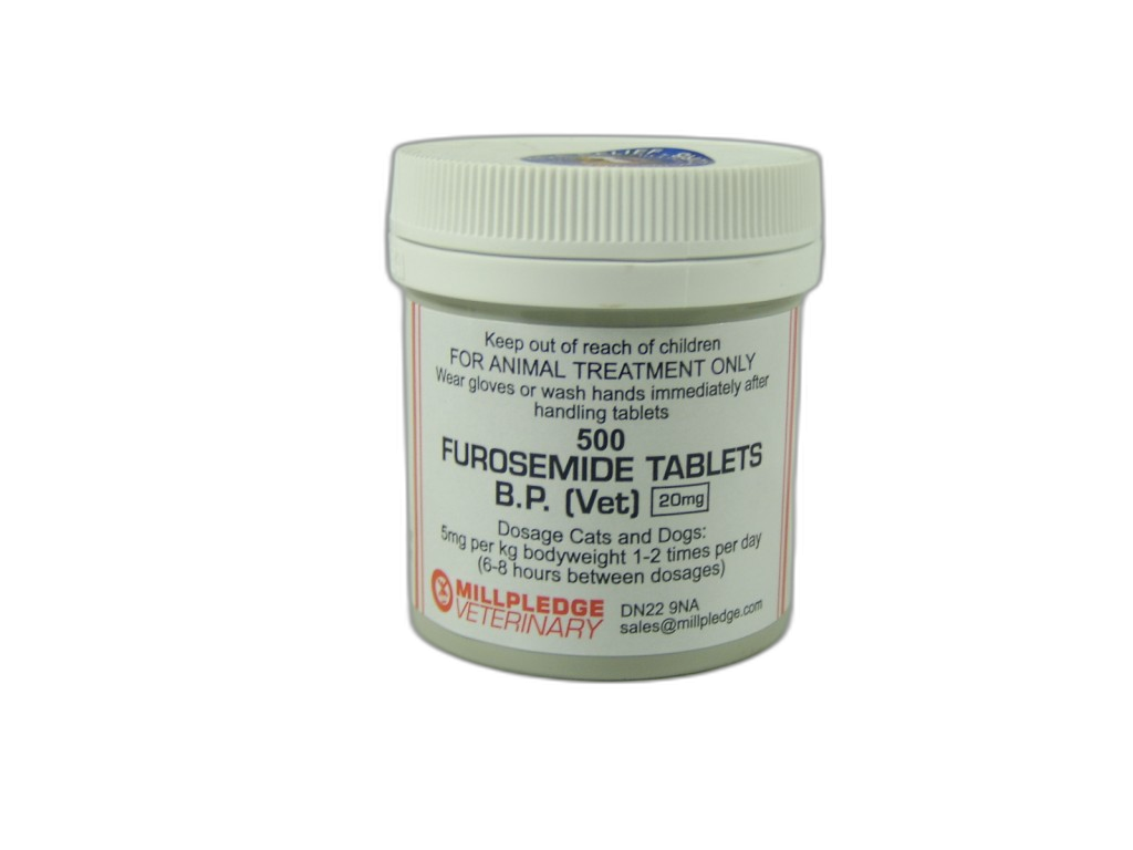Buy Furosemide Tablets for Cats Dogs from 7p Furosemide for