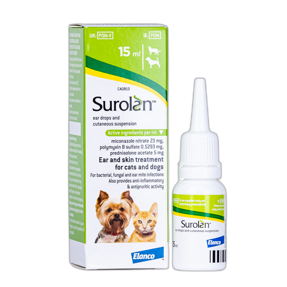 Surolan 15ml Surolan Ear Drops Non Prescription Surolan Otc Dog