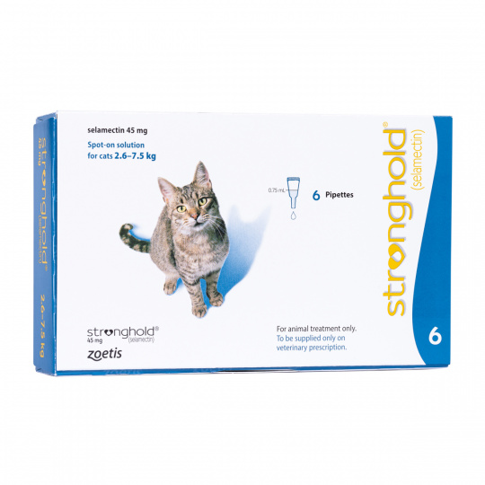 Buy Stronghold® SpotOn Solution for Cats from £16.56 UK Pets